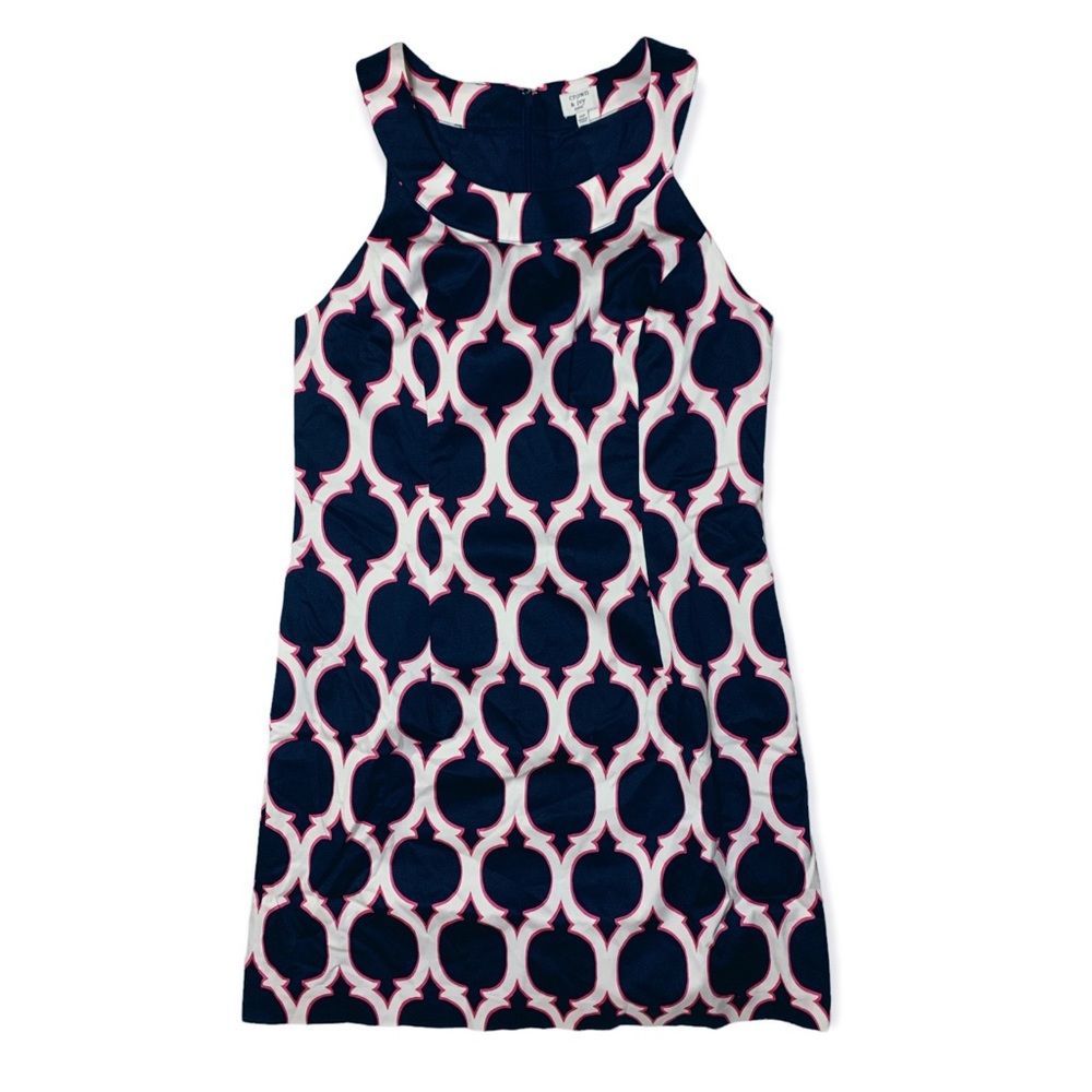 Crown & Ivy Sleeveless Geometrical Dress SZ 10P NWT